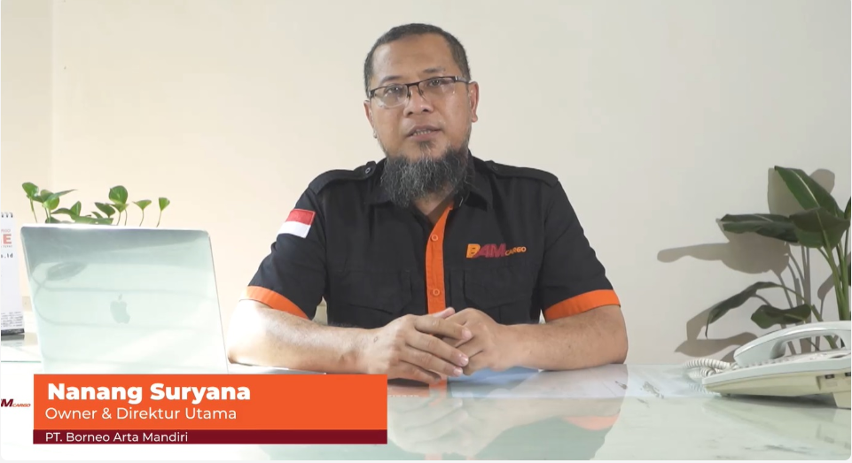 Pemilik dan Direktur Utama PT Borneo arta Mandiri , Nanang Suriyana